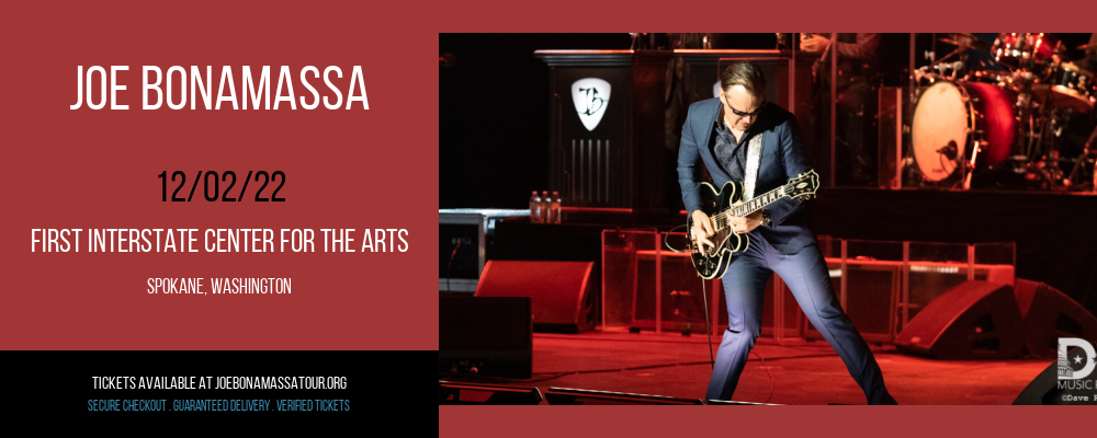 Joe Bonamassa at Joe Bonamassa Tour tickets Joe Bonamassa at Joe Bonamassa Tour