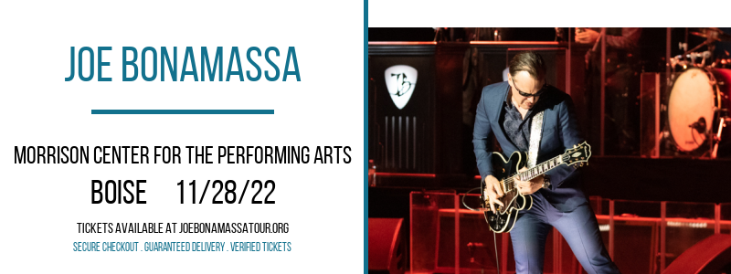 Joe Bonamassa at Joe Bonamassa Tour tickets Joe Bonamassa at Joe Bonamassa Tour