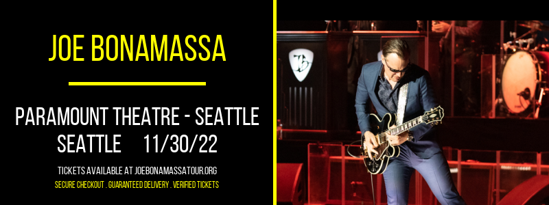 Joe Bonamassa at Joe Bonamassa Tour tickets Joe Bonamassa at Joe Bonamassa Tour