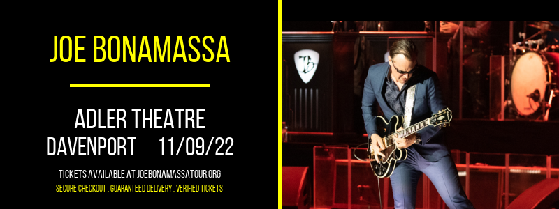 Joe Bonamassa at Joe Bonamassa Tour tickets Joe Bonamassa at Joe Bonamassa Tour