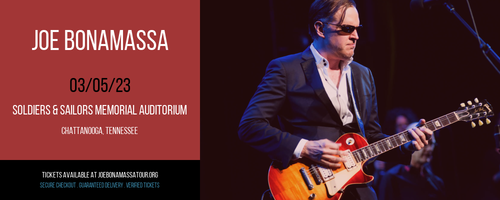 Joe Bonamassa at Joe Bonamassa Tour tickets Joe Bonamassa at Joe Bonamassa Tour