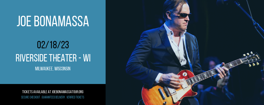 Joe Bonamassa at Joe Bonamassa Tour tickets Joe Bonamassa at Joe Bonamassa Tour