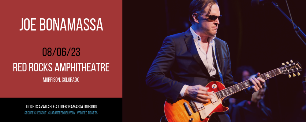 Joe Bonamassa at Joe Bonamassa Tour tickets Joe Bonamassa at Joe Bonamassa Tour