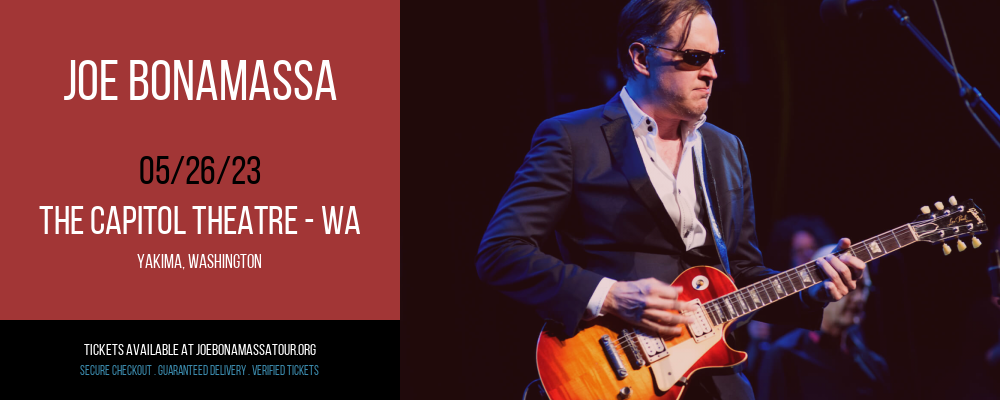 Joe Bonamassa at Joe Bonamassa Tour tickets Joe Bonamassa at Joe Bonamassa Tour