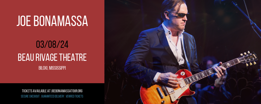 Joe Bonamassa at Beau Rivage Theatre at Beau Rivage Theatre