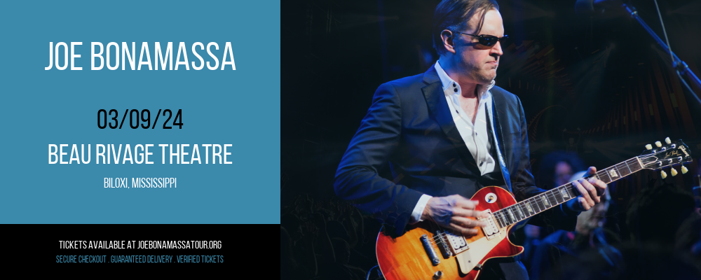 Joe Bonamassa at Beau Rivage Theatre at Beau Rivage Theatre