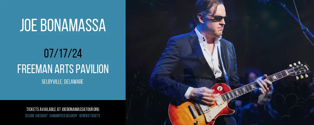 Joe Bonamassa at Freeman Arts Pavilion at Freeman Arts Pavilion